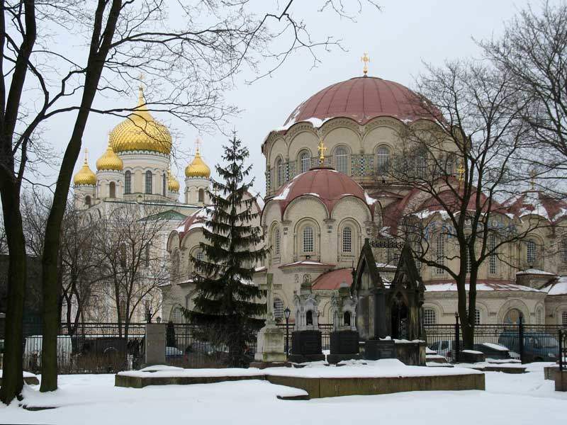 Воскресенкий Новодевичий монастырь. Санкт-Петербург