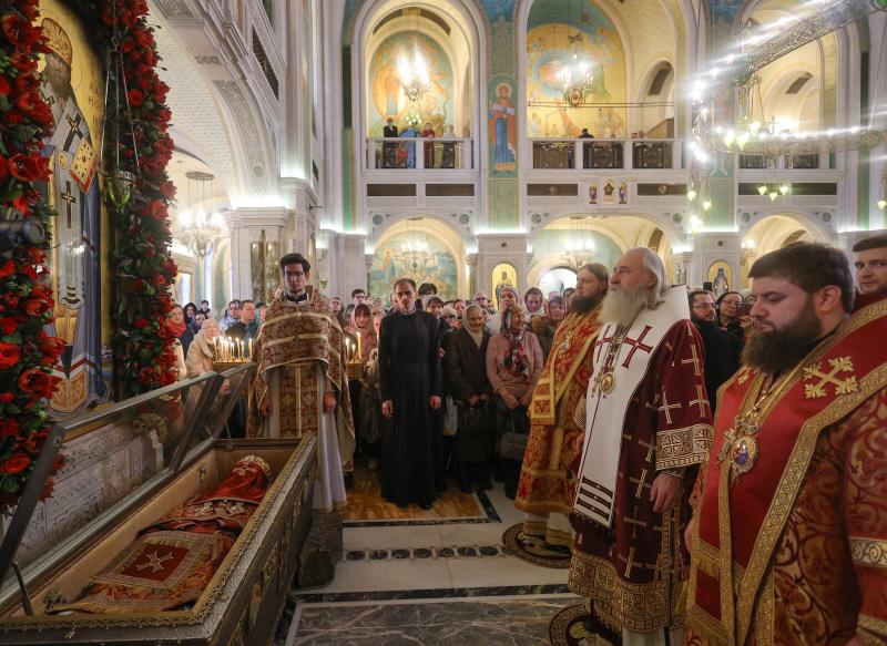 В Сретенском монастыре встретили день памяти священномученика Илариона (Троицкого)