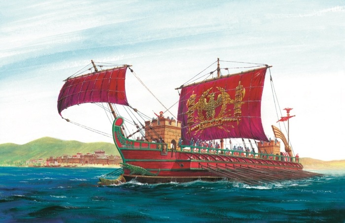 Фото 2. Корабль времен Римской империи. Источник_ bibleonline.ru.jpg